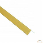 Кут алюміній золото 25х25 2,7м 19052