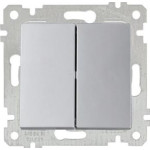 Механізи вимикача 2кл. 10А Mutlusan срібло 47-10-27 87163