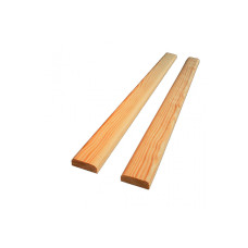 Планка притворна деревяна 4см фігурна 3м Україна