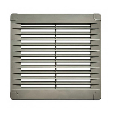 Вентиляційна решітка Сіра 202х202мм 61-107 14009