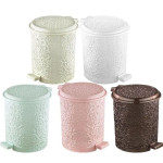 Відро пласт 11л Турція з педаллю ІМЕКС хвиля 1500279