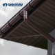 Відвід для труби 67* двохмуфтов. коричн. 100мм Rainway Україна