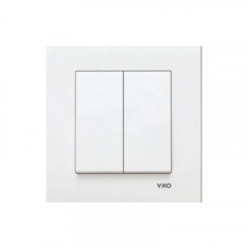 Вимикач подвійний Viko Karre