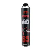 Піна монтажна проф Носоріг в/с 65л 390835