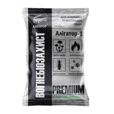 Вогнебіозахист для дерева Алігатор 1кг 1:10 Концентрат зелений 30770 Україна