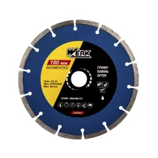 Круг алмазний Segment 180х7х22.23 WERK 39871