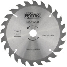 Диск пильний Werk 125х22,2х24 39244