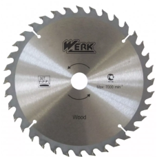 Диск пильний Werk 125х22,2х40зуб 390212