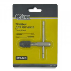 Тримач для метчиків Т-образний М3-М8 Werk