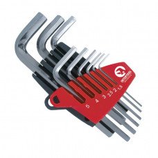 Набір ключів Г-образних шестигранних Інтертул НТ-1842 1,5-10мм Україна