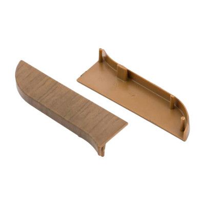 Заглушка до плінтуса з коробом права вільха 18118