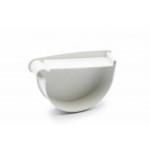 Заглушка лійки ліва біла130мм 27956 Rainway Україна