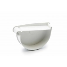 Заглушка лійки ліва біла130мм 27956 Rainway Україна