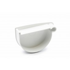 Заглушка лійки права біла130мм 27957 Rainway Україна