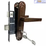 Замок врізний Тандем 3В-9Н (сірий,коричн) 44010