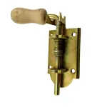 Засов гаражний пружина дерев ручка великий