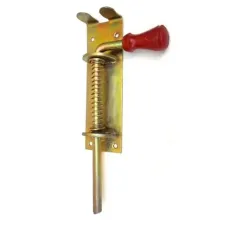 Засов гаражний пружина пласт ручка 200 47304